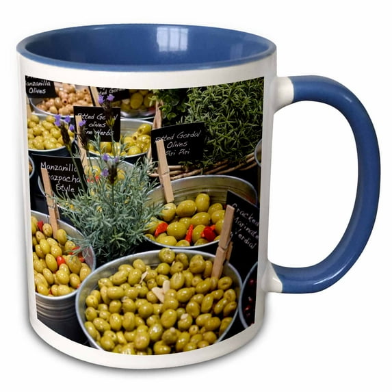 New York City, New York, USA. 15oz Two-Tone Blue Mug mug-331831-11