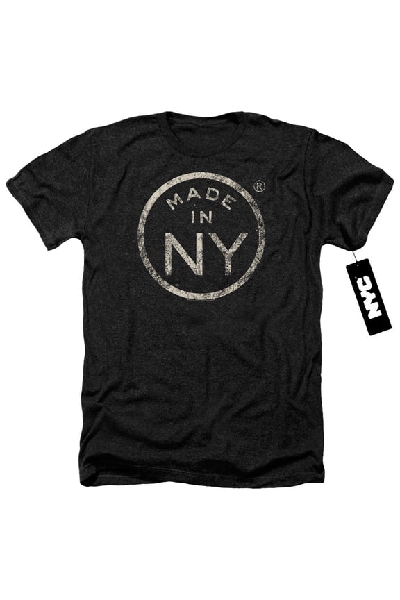New York City - Ny Made - Heather Short Sleeve Shirt - XX-Large