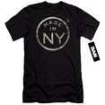 thumbnail image 1 of New York City Ny Made Premium Adult 30/1 T-Shirt Black, 1 of 1