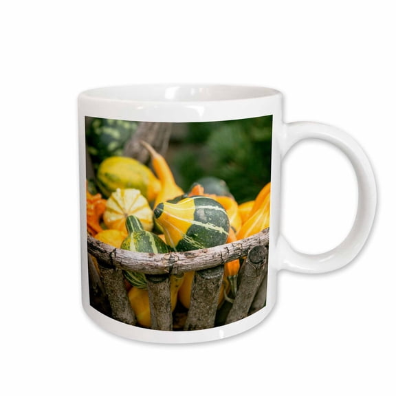 3drose, New York City, Ny, Usa. Fall at the Botanical Gardens., 11oz Mug