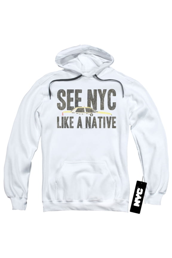 New York City - Nyc Like A Native - Pull-Over Hoodie - Small