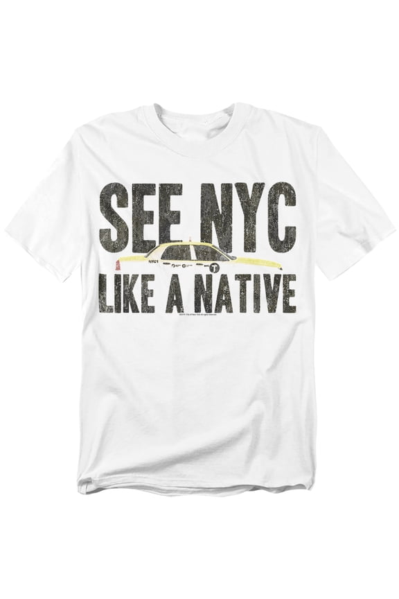 T-Shirt Nyc Like A Native Unisex Graphic Tee For Men & Women