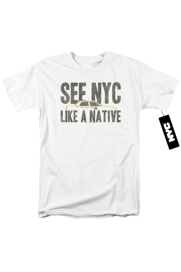 New York City T-Shirt Nyc Like A Native Unisex Graphic Tee For Men & Women