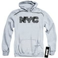 thumbnail image 1 of New York City Nyc Map Fill Adult Pullover Hoodie Sweatshirt Athletic Heather, 1 of 1