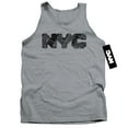 thumbnail image 1 of New York City Nyc Map Fill Adult Tank Top Athletic Heather, 1 of 1