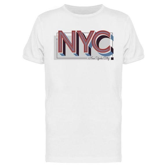 New York City Nyc T-Shirt Men -Image by Shutterstock, Male Medium
