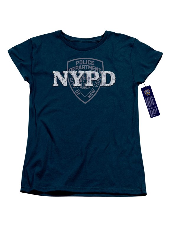 New York City - Nypd - Women's Short Sleeve Shirt - Large
