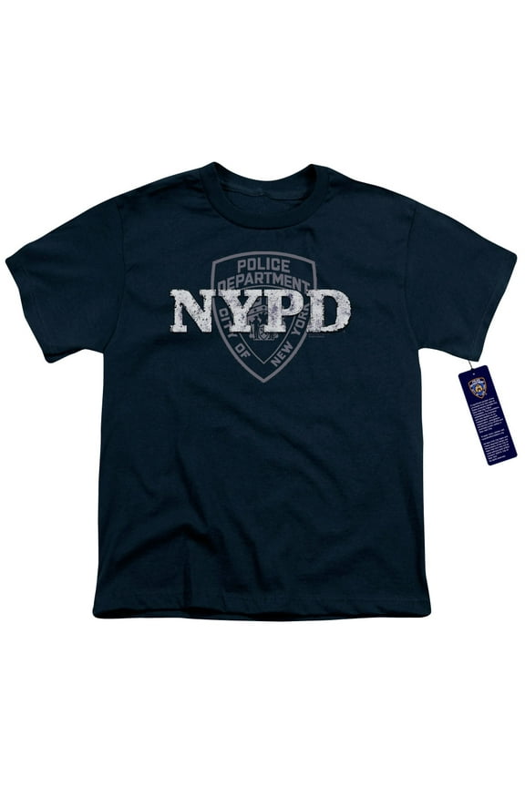 New York City Nypd Youth 18/1 T-Shirt Navy