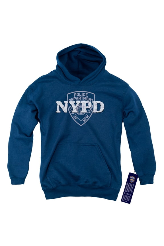 New York City - Nypd - Youth Hooded Sweatshirt - Small