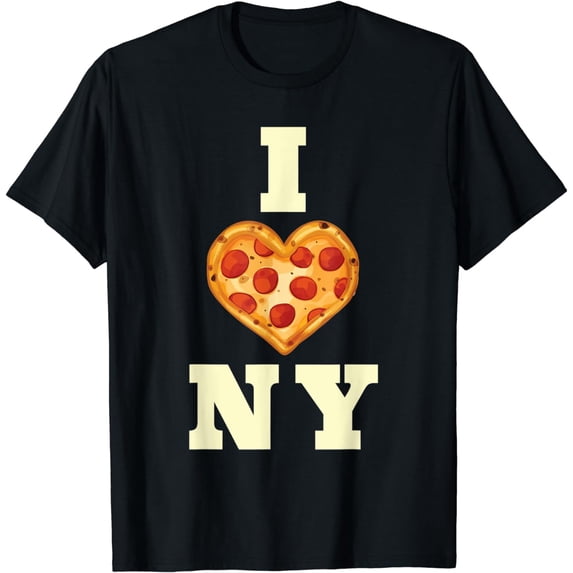 New York City Pizza Love Gift Big Apple State Souvenir NYC T-Shirt