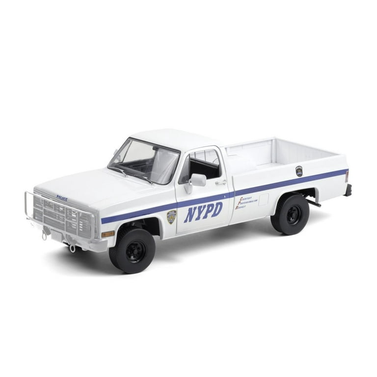New York City Police Department 1984 Chevy CUCV M1008, White and