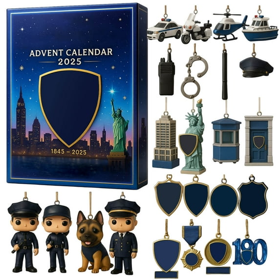 New York City Police Department Advent Calendar 2025 24 Days of