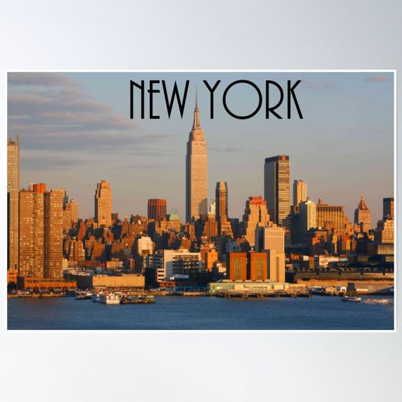 New York City Poster Wall Art, Modern Wall Decor, 16x24 UNFRAMED