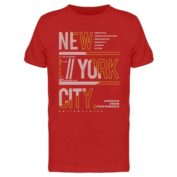 New York City Project 85 T-Shirt Men -Image by Shutterstock, Male Medium