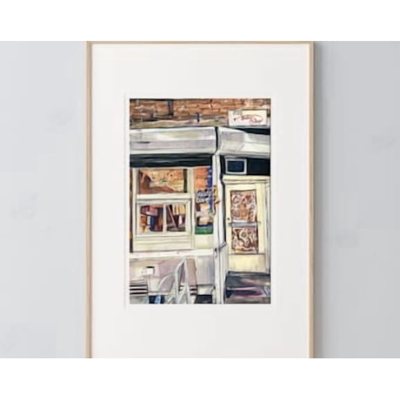 New York City Shop Poster New York Poster Soho Poster New York Streetscape New York Wall Art New York Poster Bode Tailor Shop
