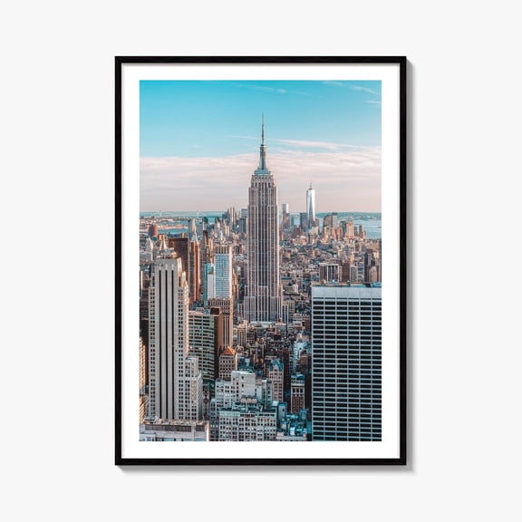 New York City Skyline Fine Art Photo Print Nyc Ny Usa Wall, Unframed Paper Print