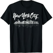 New York City Skyline T-Shirt Souvenirs for Women Men & Kids