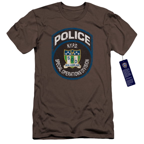 New York City Special Ops Premium Adult 30/1 T-Shirt Charcoal