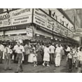 thumbnail image 1 of New York City Street Corner With Customers Ordering And Eating Nathan'S Hot Dogs. Aug. 6 History, 1 of 2