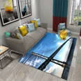 thumbnail image 1 of New York City Street Landscape Night Scenery Populus Room Study bedroom decoration carpet, 1 of 7