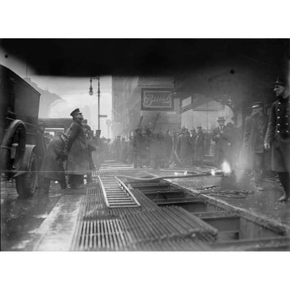 New York City Subway Fire History (36 x 24)
