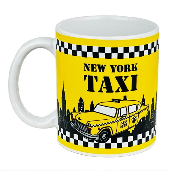 New York City Taxi Mug Ceramic 11oz NYC Souvenir
