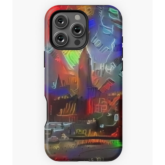 New York City The Big Apple Souvenir Phone Case for iPhone 16 15 14 13 12 11 Pro Max Modern Phone M97