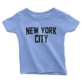 thumbnail image 1 of New York City Toddler T-Shirt Screenprinted Light Blue Baby Lennon Tee 4T, 1 of 2