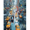 thumbnail image 1 of New York City Traffic Jam Canvas Wall Art，Living Room Bedroom Office Hotel Home Decor, 1 of 8