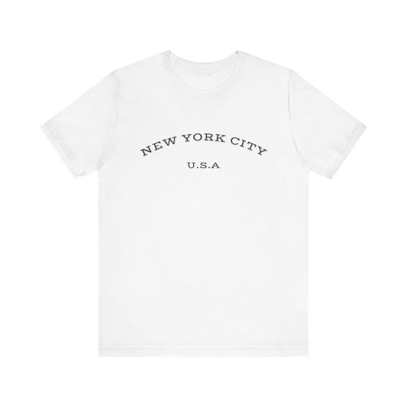 New York City - USA Unisex Jersey Short Sleeve Tee