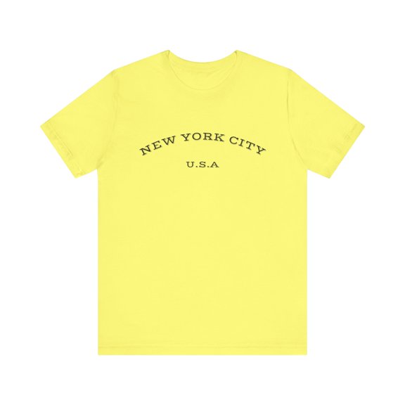 New York City - USA Unisex Jersey Short Sleeve Tee