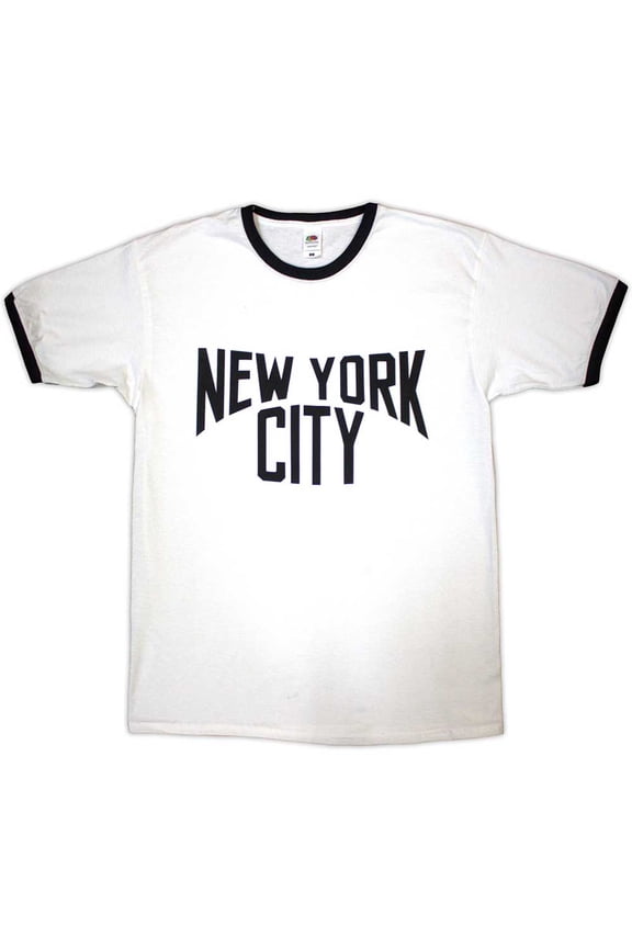 New York City Unisex T-Shirt: Text Logo (Large)