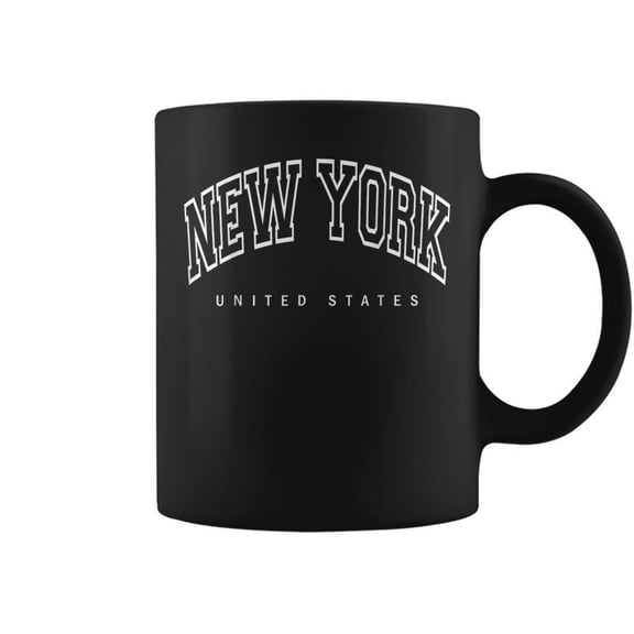 New York City United States Throwback Design Classic Coffee Mugs