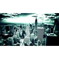 thumbnail image 1 of New York City Wall Art Black And White NYC Manhattan Skyline Picture Empire State Scene Wrapped Canvas Art For Bedroom Livingroom Decoration Print Ready to Hang, 1 of 6