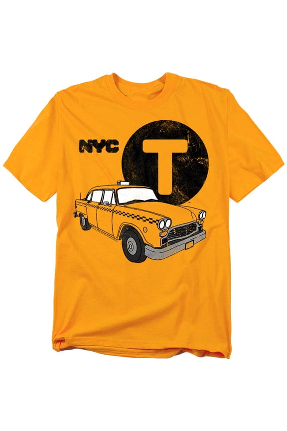 T-Shirt Yellow Cab Unisex Graphic Tee For Men & Women