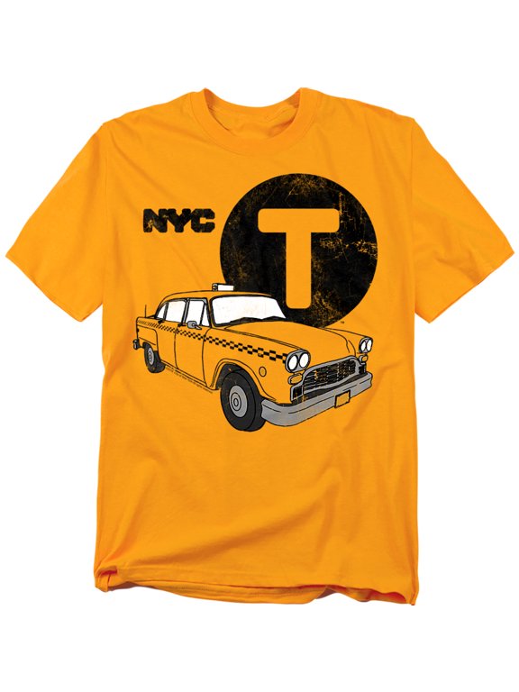 New York City T-Shirt Yellow Cab Unisex Graphic Tee For Men & Women