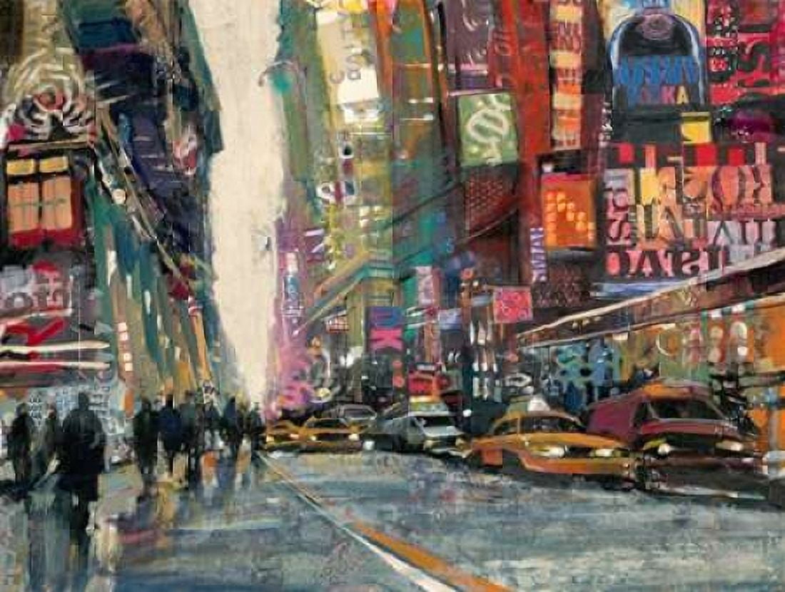 New York Collage 2 Canvas Art - Patti Mollica (18 x 24)