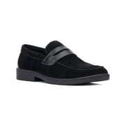New York & Company Mens Giolle Faux Suede Slip-On Loafers