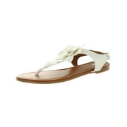 New York & Company Womens Aurelia Thong Flat Thong Sandals