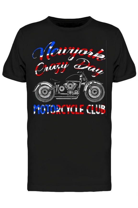 New York Crazy Day T-Shirt Men -Image by Shutterstock, Male Small