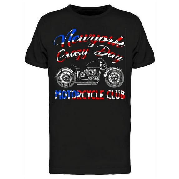 New York Crazy Day T-Shirt Men -Image by Shutterstock, Male x-Large