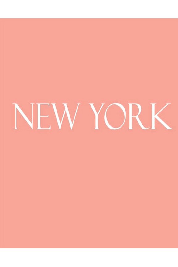 New York: Decorative Book to Stack Together on Coffee Tables, Bookshelves and Interior Design Add Bookish Charm Decor to, (Paperback)