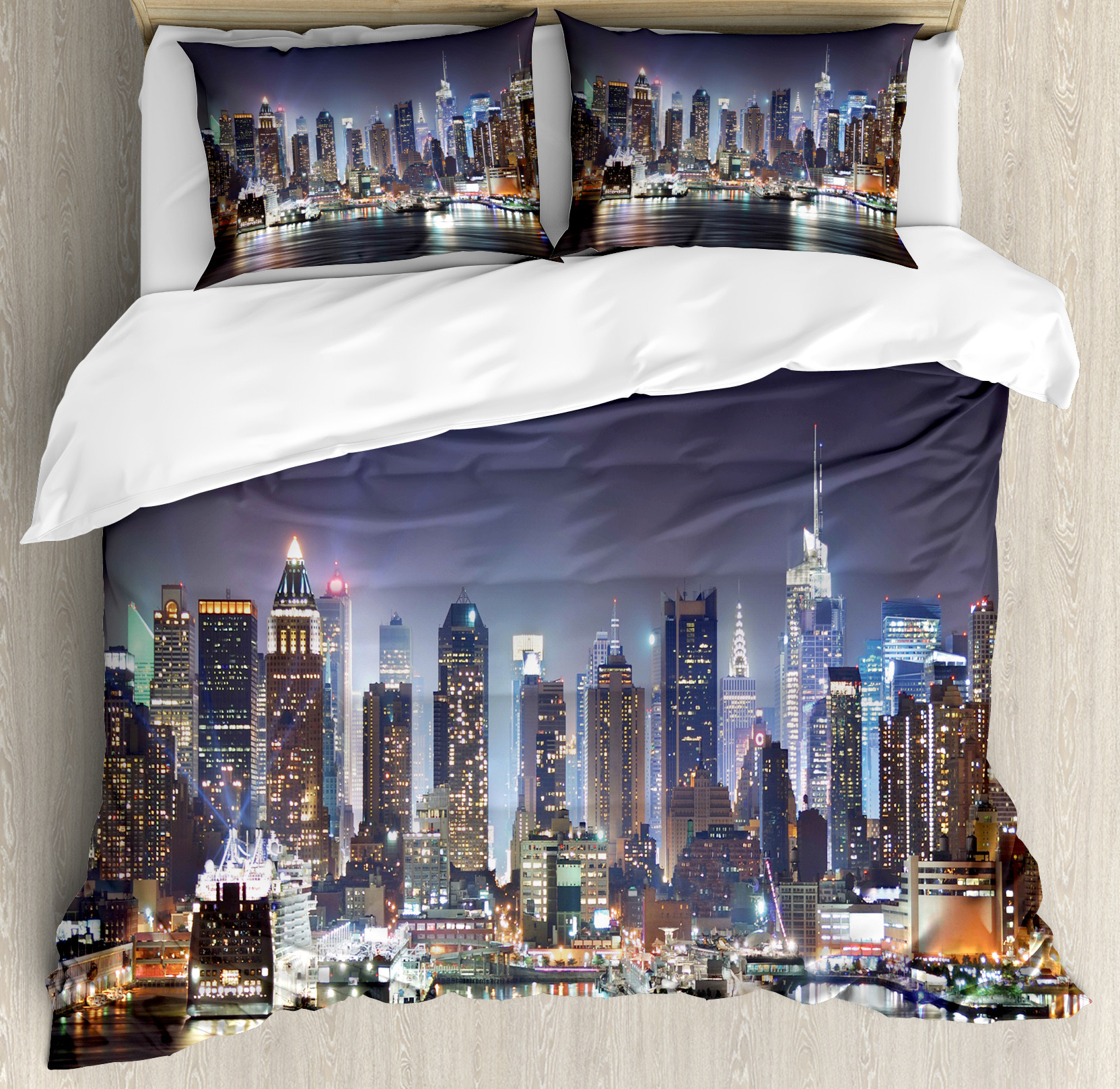 New York Charm Duvet Cover Set NCU0DV375