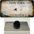 thumbnail image 1 of New York Excelsior Rusty Novelty Metal Hat Pin 1.5" x 0.75" Hat Pin (PIN), 1 of 1