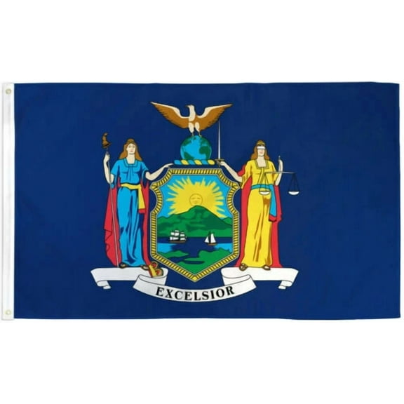 New York Flag 3X5Ft House Flag Us State Flag Ny Flag