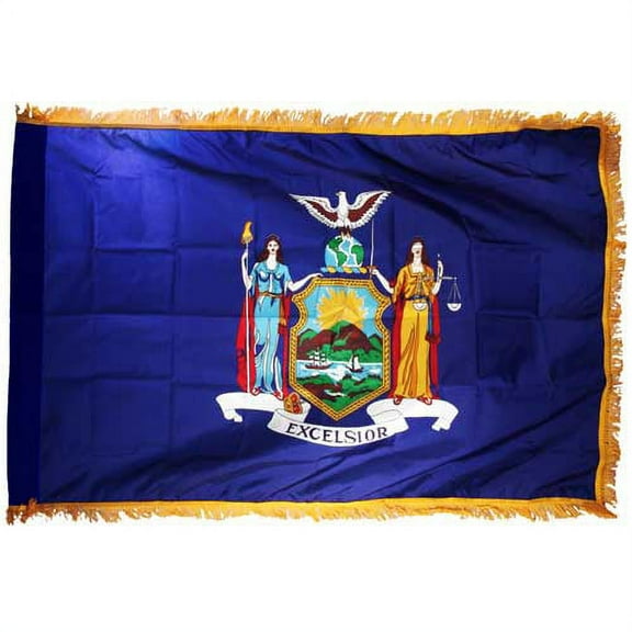 New York Flag 3ft x 5ft Nylon Indoor