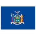 thumbnail image 1 of Valley Forge 5 ft x 3 ft Nylon New York Flag Outdoor Flag, Rectangular Canvas Heading Brass Grommets, 1 of 2