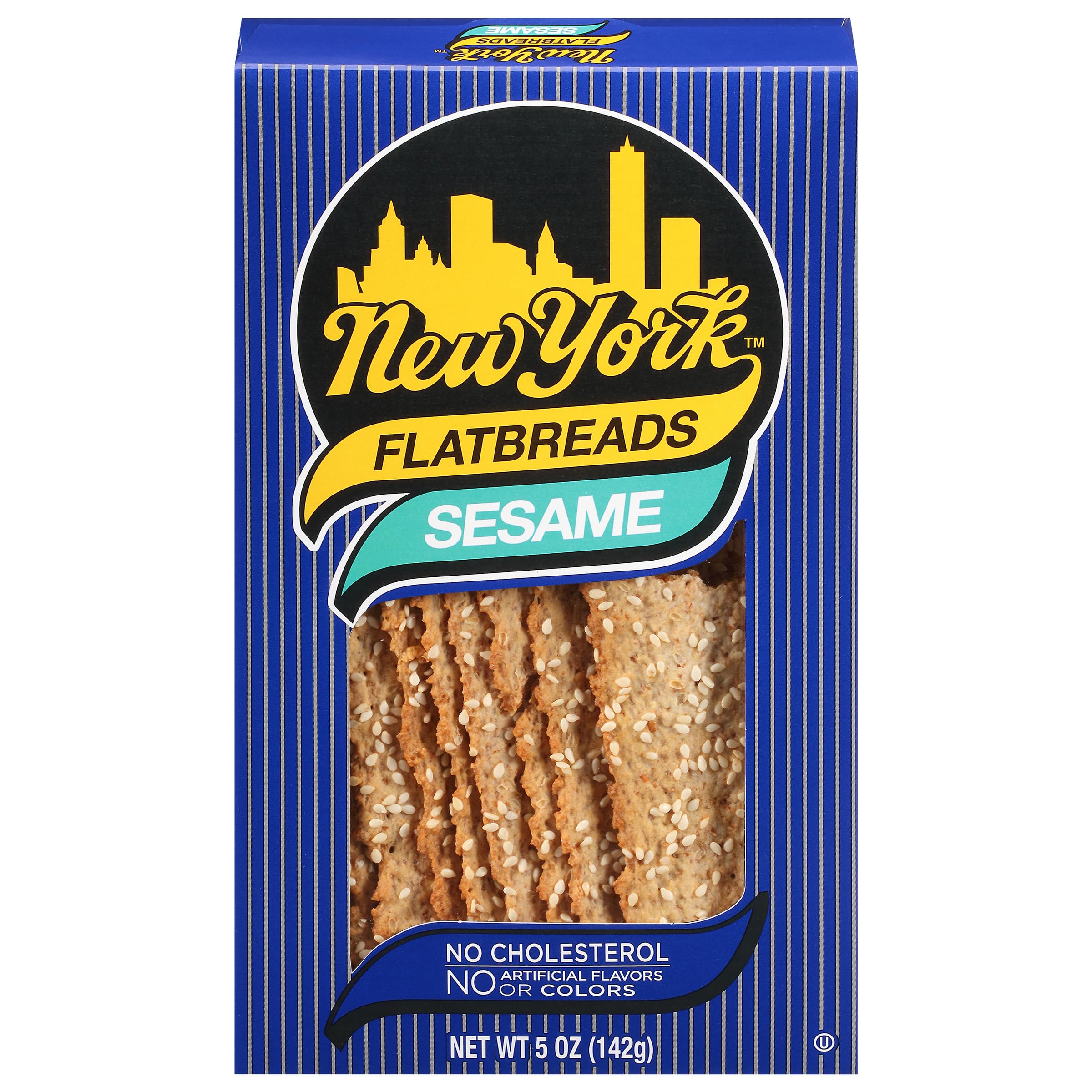 New York Flatbreads, Sesame, CM31 5 Ounce