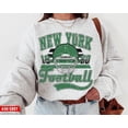 thumbnail image 1 of New York Football Crewneck Sweatshirt, Vintage Jets Sweatshirt, New York Football Game Day, Jets Gift, 1 of 6
