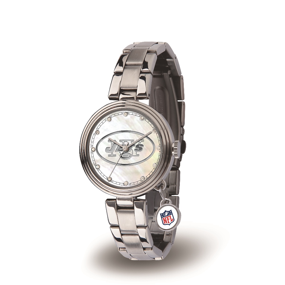 New York Football Jets Charm Watch with Mother of Pearl Dial  display picture 2